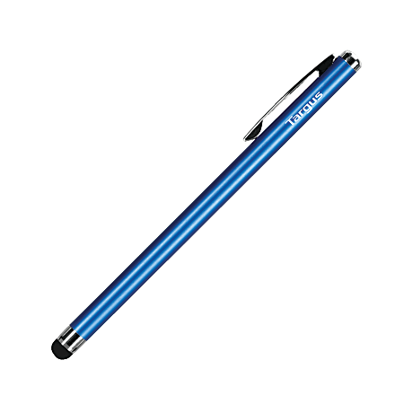 Targus® Slim Stylus For Touch-Screen Displays, Metallic Blue