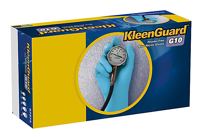 Kimberly-Clark® KleenGuard G10 Nitrile Gloves, Small, Box Of 100
