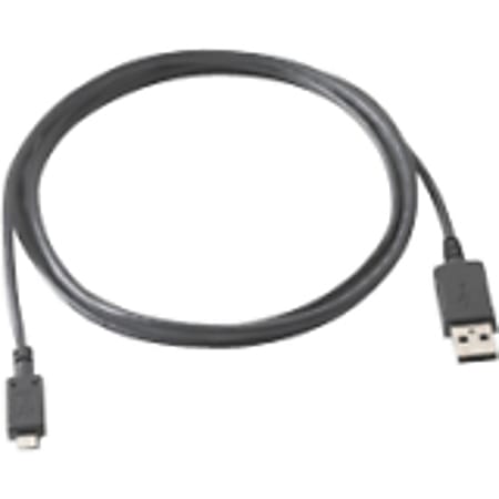 Zebra 25-128458-01R USB Cable Adapter - USB Data Transfer Cable - Type A Male USB - Proprietary Connector - Black