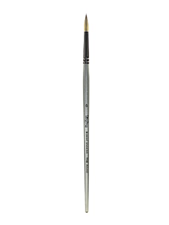 Robert Simmons TT45 Long Handle Single Stock Paint Brush Size 6 Round ...