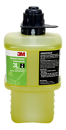 3M™ 3L Neutral Floor Cleaner Concentrate, 67.6 Oz Bottle