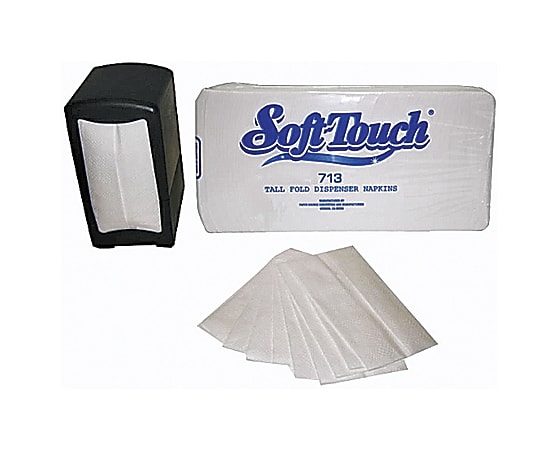 NaPackins Dispenser Refill, 500 Napkins Per Pack, Case Of 20 Packs, 10,000 Napkins Total