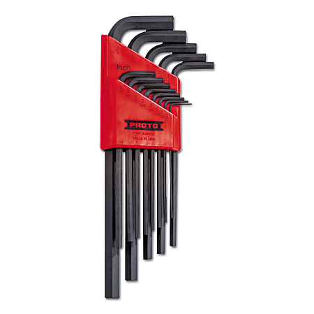 PROTO 13-Piece Long Arm Hex Key Set, SAE