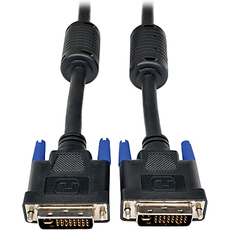 Eaton Tripp Lite Series DVI-I Dual Link Digital and Analog Monitor Cable (DVI-I M/M), 6 ft. (1.83 m) - P560006DLI