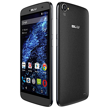 BLU Dash X Plus Cell Phone, Black, PBN200787