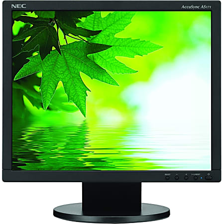NEC Display AccuSync AS171-BK 17" LCD Monitor with VUKUNET free CMS