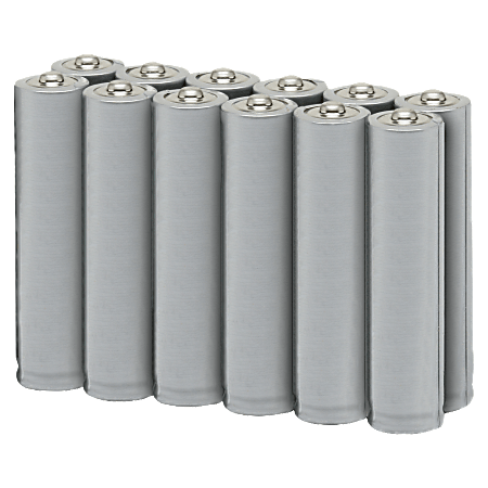 SKILCRAFT® 3.6 Volt AA Lithium Batteries, Pack Of 12 (AbilityOne 6135-01-301-8776)
