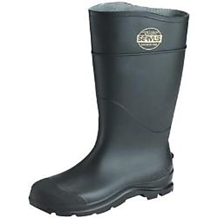 SERVUS by Honeywell, CT Economy Knee Boots, Size 10, 15in Tall, Black, PVC