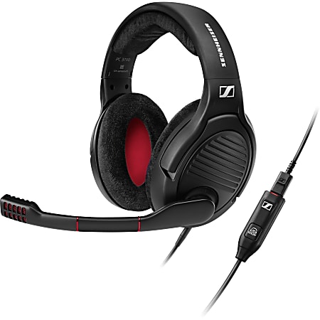 Sennheiser PC Gaming Headset Surround Sound - Stereo - USB - Wired - 50 Ohm - 15 Hz - 28 kHz - Over-the-head - Binaural - Circumaural - Black