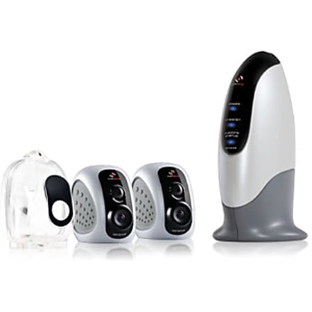 Netgear VueZone System with 2 Motion Detection Cameras and an Outdoor Shell - Base Station, Camera