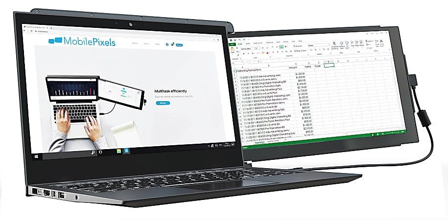 Mobile Pixels Duex Pro Portable 12.5 FHD Laptop Monitor