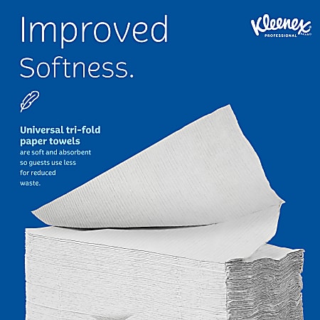Kleenex Multi Fold 1 Ply Paper Towels 150 Per Pack Case Of 4 Packs