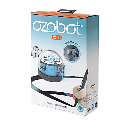 Ozobot Bit Coding Robot Cool Blue - Office Depot