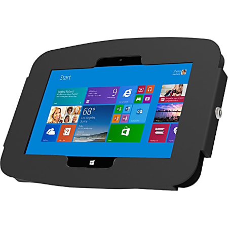 Surface Pro 3 (12") Secure Space Enclosure Wall Mount Black