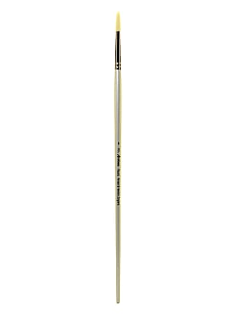 Winsor & Newton Artisan Series Paint Brush, Size 8, Round Bristle, Synthetic, Silver