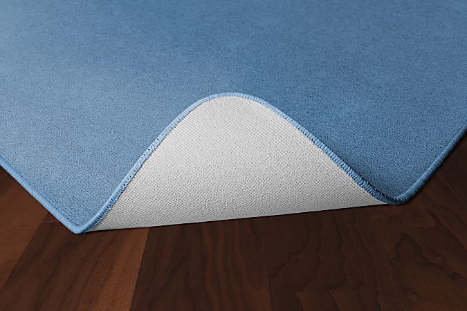 Flagship Carpets Americolors Rug, Square, 6' x 6', Blue Bird