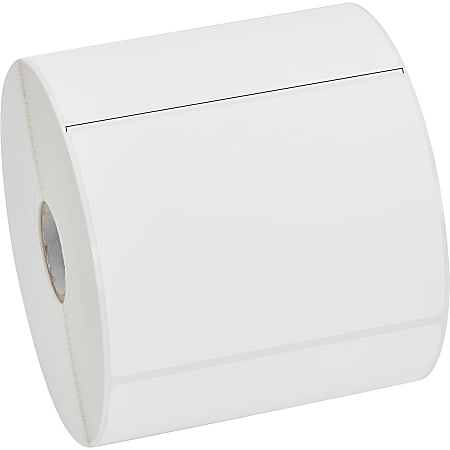 Zebra Label Paper, U82592, 4" x 3" Direct Thermal Zebra Z™Perform 2000D, 1" Core