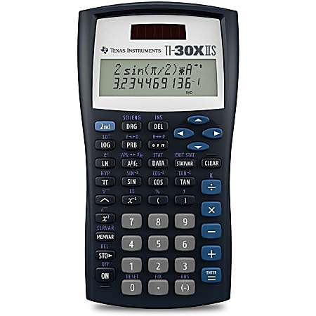 Texas Instruments® TI-30X IIS Solar Scientific Calculator,