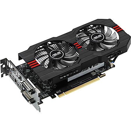 Asus R7360-OC-2GD5 Radeon R7 360 Graphic Card - 1.07 GHz Core - 2 GB GDDR5 - PCI Express 3.0 - Dual Slot Space Required