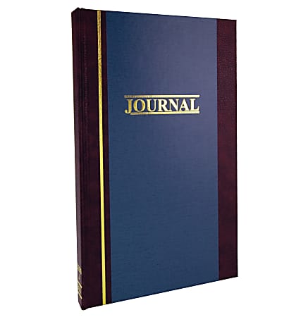 Wilson Jones Account Book, Record, 11 3/4" x 7 1/4", 300 Pages