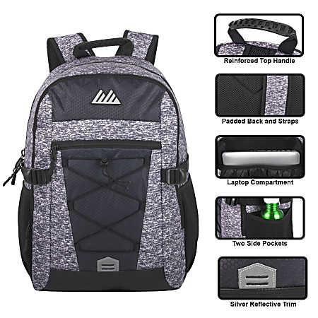 HEAD Backpack And Lunchbox Set Gray - Office Depot
