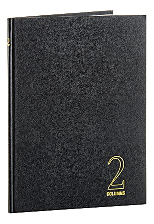 Wilson Jones® Single Page Columnar Book, 9 1/4" x 7", 2 Columns, 40 Sheets