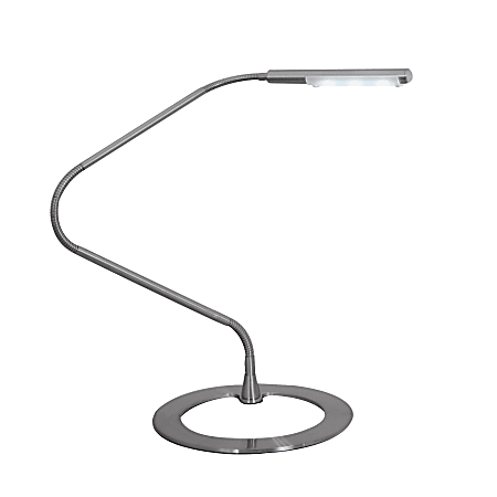 Lumisource Tasso LED Desk Lamp, 29"H, Silver Base
