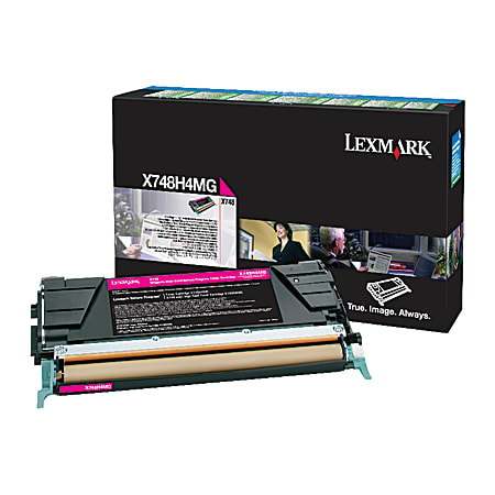 Lexmark Laser Toner Cartridge - Magenta - 1 Pack - 10000 Pages