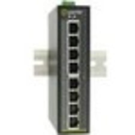 Perle IDS-108F Industrial Ethernet Switch - 9 Ports - Fast Ethernet - 10/100Base-T, 100Base-LX - 2 Layer Supported - 07009870