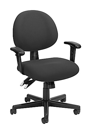 OFM 24 Hour Computer Task Chair, Charcoal