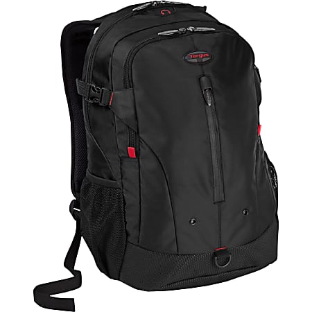 Targus Terra TSB226US Carrying Case (Backpack) for 16" Notebook - Black, Red