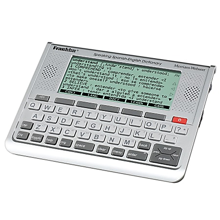Merriam-Webster® Speaking Spanish-English Dictionary