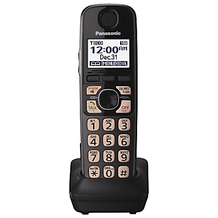 Panasonic KX-TGA470B Additional Digital Cordless Handset in Black