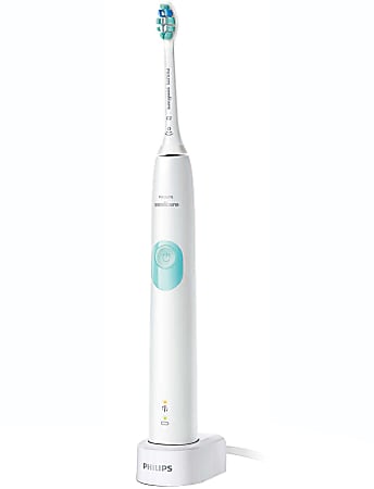 Philips Sonicare HX6817/01 ProtectiveClean 4100 Sonic Electric Toothbrush, White/Mint