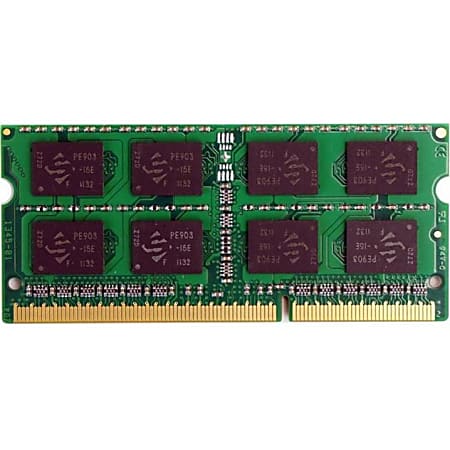 VisionTek 4GB DDR3 1333 MHz PC3 10600 CL9 SODIMM Notebook DDR3 RAM 4GB  1333MHz SODIMM PC3 10600 Laptop Memory Module 204 pin CL 9 Unbuffered Non  ECC 1.5V 900449 - Office Depot