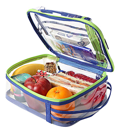 Arctic Zone 8 Piece Lunch Storage Container Set Blue - Office Depot