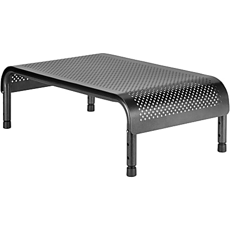Allsop Metal Art Ergo3 Adjustable Monitor Stand 6 H 8 H x 18 W x