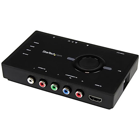StarTech.com USB Video Capture Card - Standalone - 1080p Game Capture Card - USB Video Capture Card - HDMI Capture Card - Functions: Video Capturing, Video Streaming, Video Conversion - USB 2.0 - 1920 x 1080 - NTSC, PAL-M, PAL60, PAL - H.264, MPEG-4