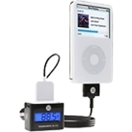 DLO TransDock micro - digital player FM transmitter / charger for car
