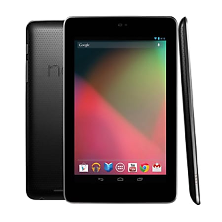ASUS® Nexus 7 Refurbished Wi-Fi Tablet, 7" Screen, 1GB Memory, 32GB Storage, Android 4.1 Jelly Bean, Black
