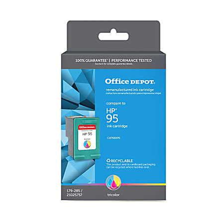 Office Depot® Brand Remanufactured Tri-Color Ink Cartridge Replacement For HP 95, OD295A