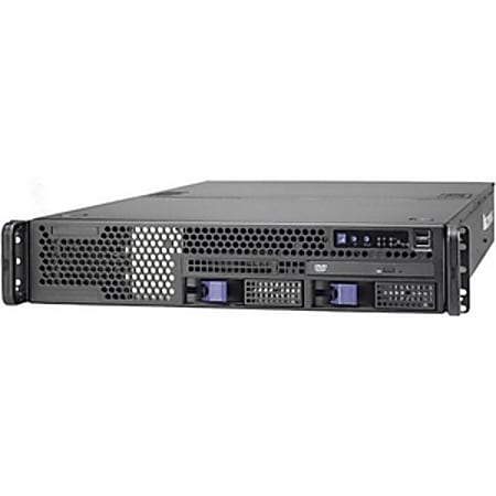 Tyan Transport TX46 (B4985) Barebone System - nVIDIA nForce Professional 2200 - Socket F (1207) - Opteron (Dual-core) - 64GB Memory Support - CD-Reader (CD-ROM) - Gigabit Ethernet, Gigabit Ethernet - 2U Rack