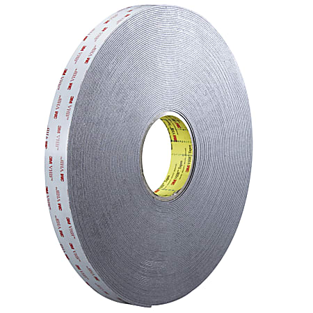 3M™ VHB™ 5962 Tape, 1.5" Core, 1" x 5 Yd., Black