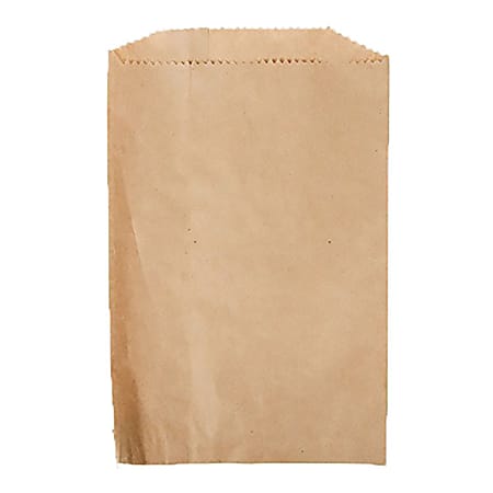 Duro Bag Novolex™ Paper Merchandise Bags, 9"H x 6"W, Kraft, Carton Of 3,000