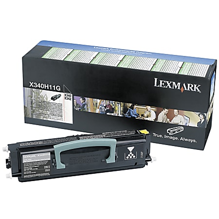 Lexmark™ X340H11G High-Yield Return Program Black Toner Cartridge