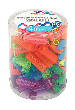 Jot Bright Pencil-Topper Erasers, Eraser Caps, Pencil Erasers for Kids, Cap  Erasers, Eraser Tops, Pencil Topper Erasers