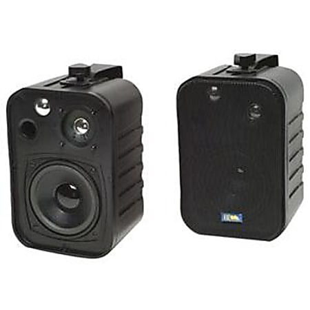 TIC ASP25-B Speaker System - 25 W RMS - Bookshelf - Black