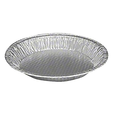 HFA Foil Pie Pans, 10", Silver, Carton Of 200