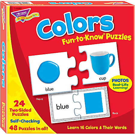 Trend Colors Fun-to-know Puzzles - Theme/Subject: Learning, Fun - 5-14 Year48 Piece Trend Colors Fun-to-know Puzzles - Theme/Subject: Learning, Fun - 5-14 Year48 Piece