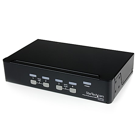 StarTech.com StarTech.com StarView SV431USB - KVM switch - USB - 4 ports - 1 local user - USB - 1U